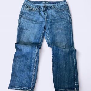 Classic Blue Boot Cut Jeans for Women